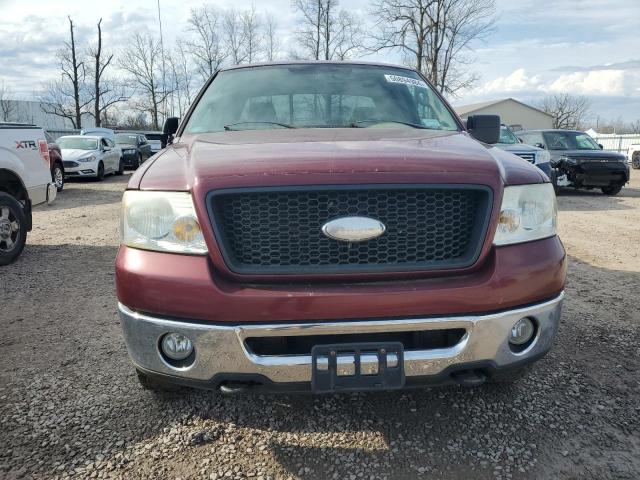 1FTPX04566KC76454 - 2006 FORD F150 RED photo 5