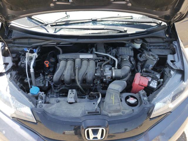 3HGGK5H55FM777285 - 2015 HONDA FIT LX GRAY photo 11