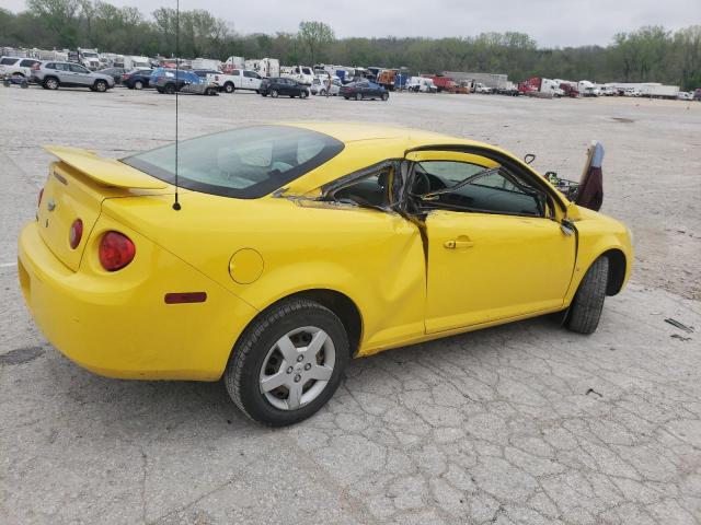 1G1AK15F777219078 - 2007 CHEVROLET COBALT LS YELLOW photo 3