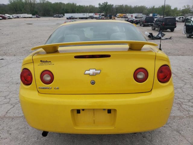 1G1AK15F777219078 - 2007 CHEVROLET COBALT LS YELLOW photo 6