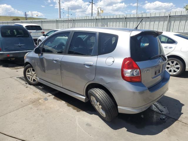 JHMGD38607S057177 - 2007 HONDA FIT S ვერცხლისფერი ფოტო 2