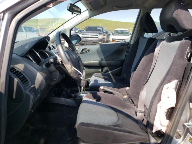 JHMGD38607S057177 - 2007 HONDA FIT S ვერცხლისფერი ფოტო 7