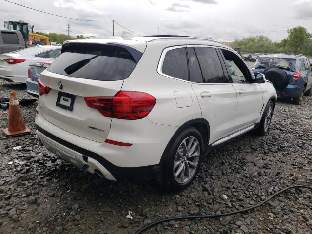 5UXTR9C53KLR08179 - 2019 BMW X3 XDRIVE30I WHITE photo 3