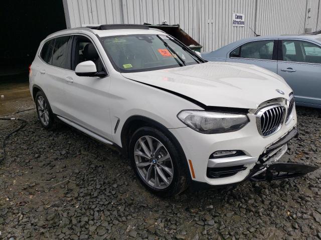 5UXTR9C53KLR08179 - 2019 BMW X3 XDRIVE30I WHITE photo 4