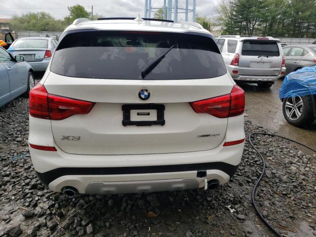 5UXTR9C53KLR08179 - 2019 BMW X3 XDRIVE30I WHITE photo 6