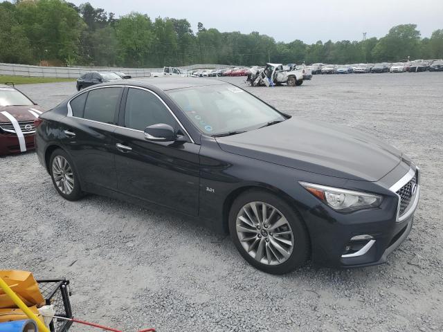 JN1EV7AR7KM554146 - 2019 INFINITI Q50 LUXE BLACK photo 4