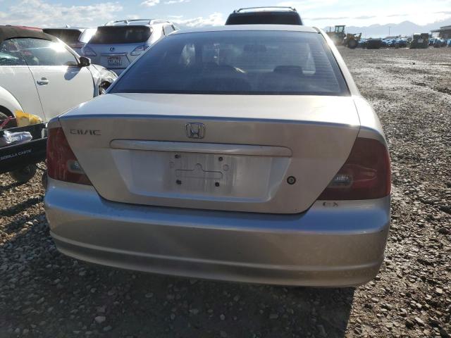 1HGEM22982L063934 - 2002 HONDA CIVIC EX SILVER photo 6