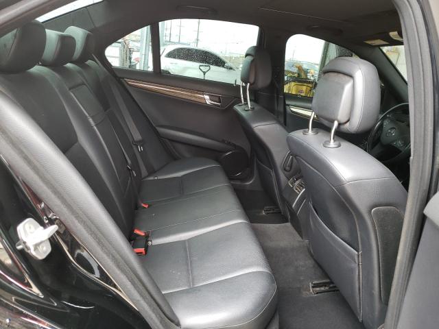 WDDGF56XX9F209762 - 2009 MERCEDES-BENZ C 350 BLACK photo 10