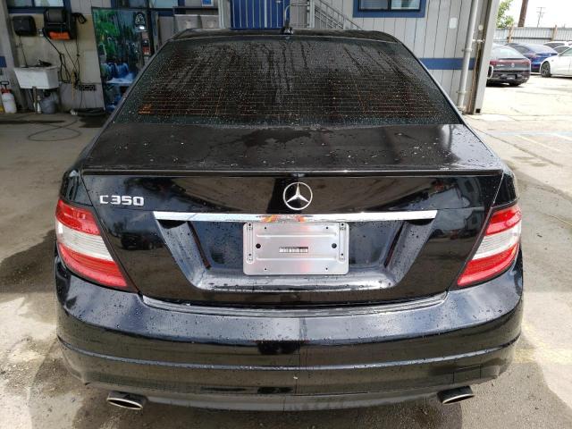 WDDGF56XX9F209762 - 2009 MERCEDES-BENZ C 350 BLACK photo 6