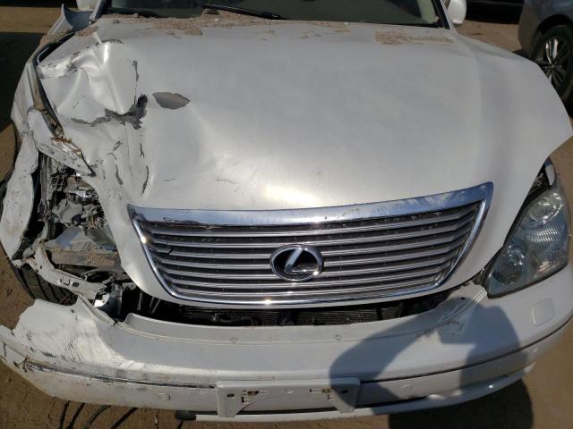 JTHBN36F340160238 - 2004 LEXUS LS 430 WHITE photo 11