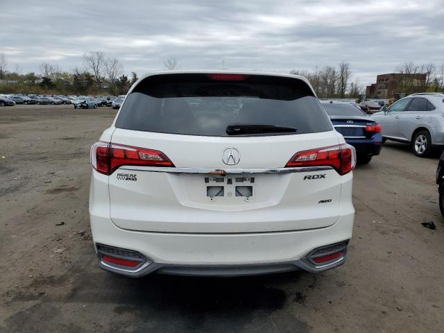 5J8TB4H58JL006984 - 2018 ACURA RDX TECHNOLOGY WHITE photo 6