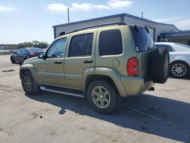 1J8GL38K22W347481 - 2002 JEEP LIBERTY RENEGADE GREEN photo 2