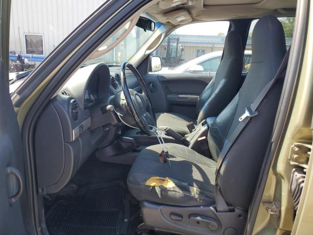 1J8GL38K22W347481 - 2002 JEEP LIBERTY RENEGADE 绿色 照片 7