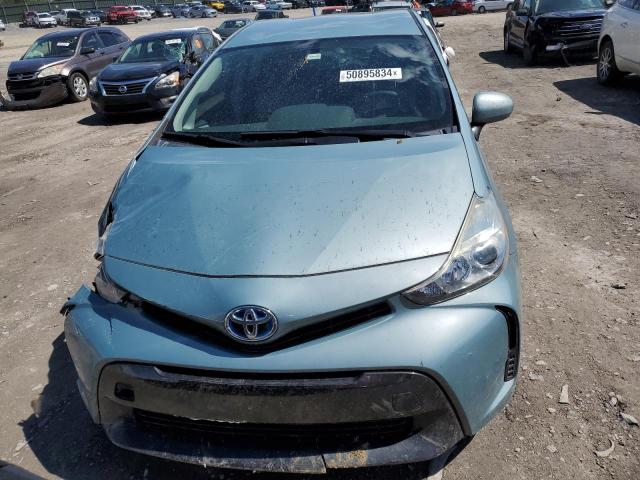 JTDZN3EU6GJ048791 - 2016 TOYOTA PRIUS V TEAL photo 5