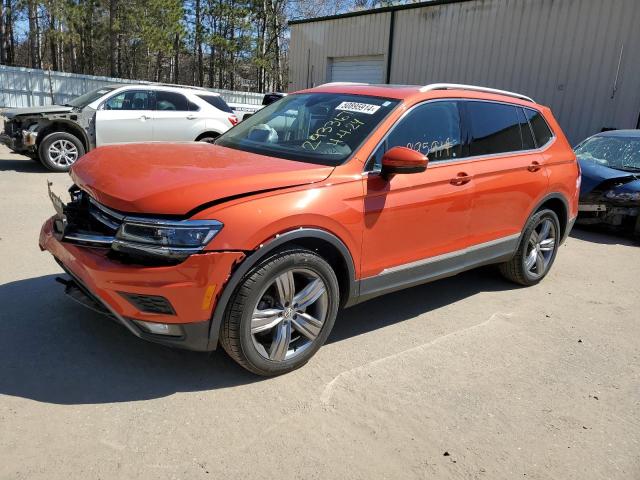 3VV4B7AX0KM165600 - 2019 VOLKSWAGEN TIGUAN SEL PREMIUM ORANGE photo 1