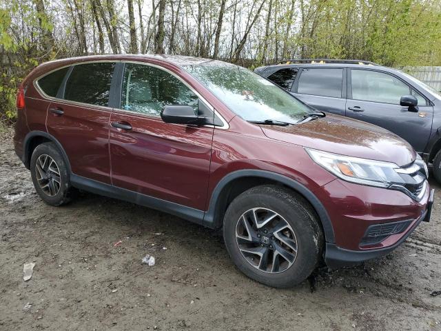 2HKRM4H48GH637418 - 2016 HONDA CR-V SE MAROON photo 4