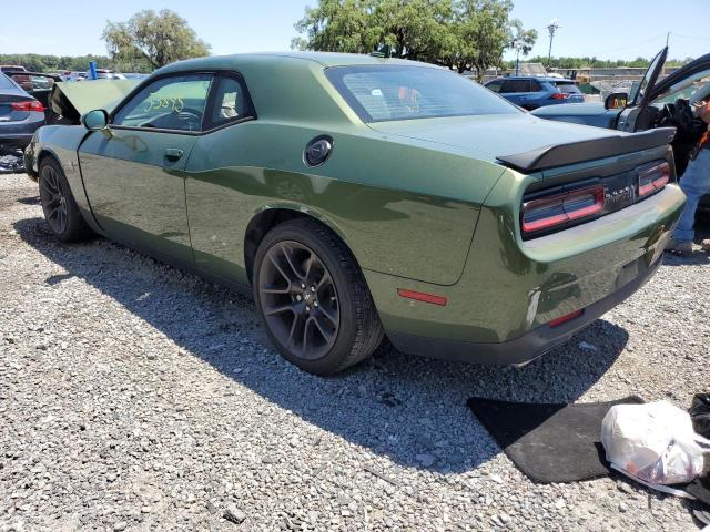 2C3CDZFJ9LH165345 - 2020 DODGE CHALLENGER R/T SCAT PACK GREEN photo 2