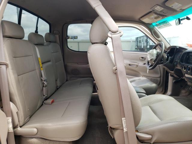 5TBRU34146S482700 - 2006 TOYOTA TUNDRA ACCESS CAB SR5 TAN photo 10