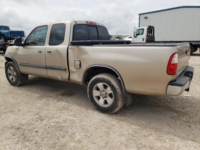 5TBRU34146S482700 - 2006 TOYOTA TUNDRA ACCESS CAB SR5 TAN photo 2