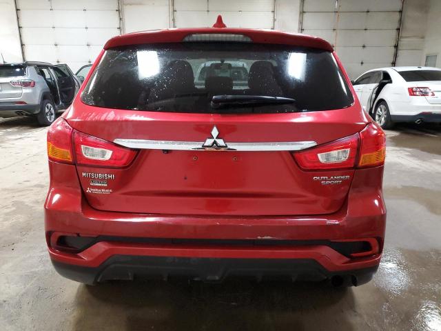 JA4AP3AU2JU009483 - 2018 MITSUBISHI OUTLANDER ES RED photo 6