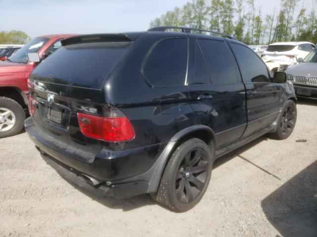 5UXFA93594LE81987 - 2004 BMW X5 4.8IS BLACK photo 3