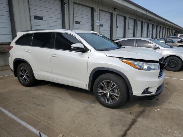 5TDJKRFH2GS300405 - 2016 TOYOTA HIGHLANDER XLE 白色 照片 4