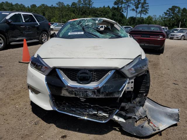 1N4AA6AP3HC440049 - 2017 NISSAN MAXIMA 3.5S WHITE photo 5