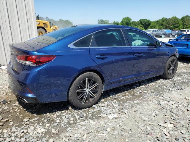 5NPE24AF2JH605877 - 2018 HYUNDAI SONATA SE BLUE photo 3