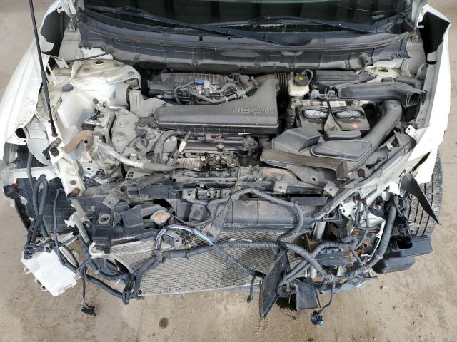 5N1AT2MV9FC798207 - 2015 NISSAN ROGUE S WHITE photo 12