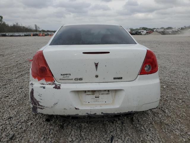 1G2ZA5E00A4115691 - 2010 PONTIAC G6 WHITE photo 6
