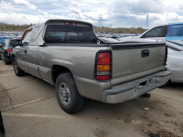 2GCEC19T7Y1123360 - 2000 CHEVROLET SILVERADO C1500 GRAY photo 2