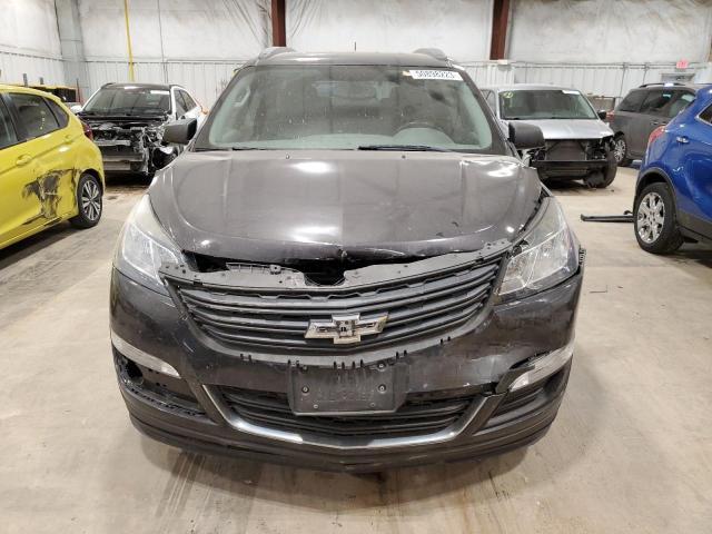 1GNKRFED2EJ102390 - 2014 CHEVROLET TRAVERSE LS BLACK photo 5