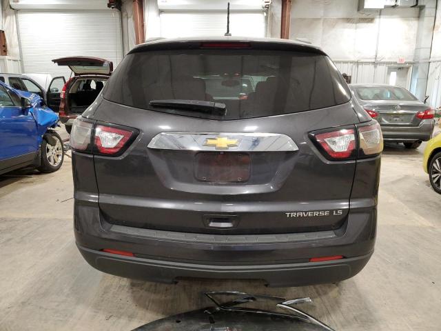 1GNKRFED2EJ102390 - 2014 CHEVROLET TRAVERSE LS BLACK photo 6