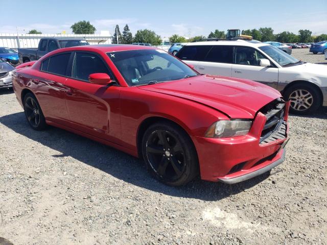 2C3CDXHG0CH280339 - 2012 DODGE CHARGER SXT RED photo 4