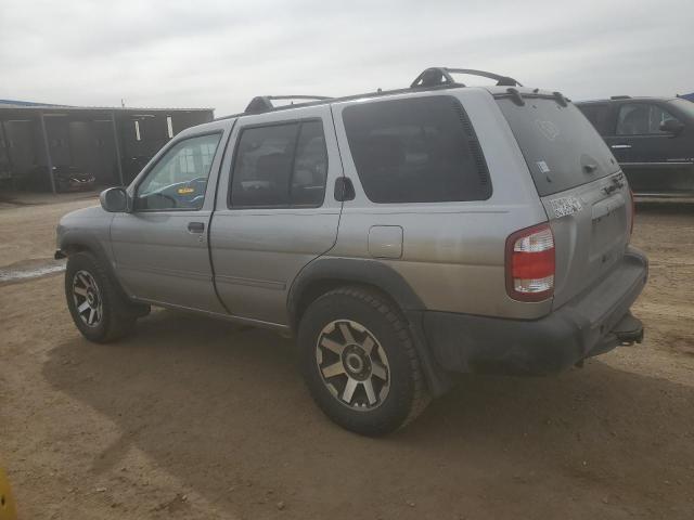 JN8DR09Y01W614811 - 2001 NISSAN PATHFINDER LE ვერცხლისფერი ფოტო 2