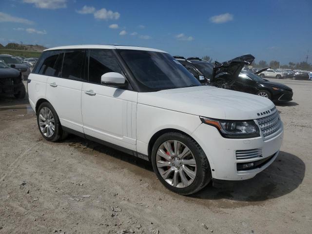 SALGV2EF3GA275643 - 2016 LAND ROVER RANGE ROVE AUTOBIOGRAPHY WHITE photo 4