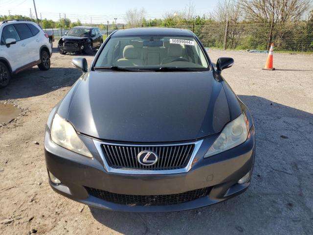 JTHCK262792029491 - 2009 LEXUS IS 250 BLACK photo 5