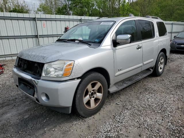 5N1AA08A76N743809 - 2006 NISSAN ARMADA SE SILVER photo 1