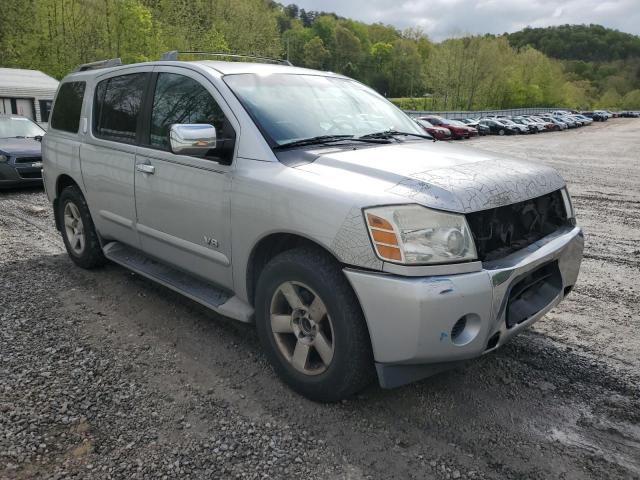 5N1AA08A76N743809 - 2006 NISSAN ARMADA SE SILVER photo 4