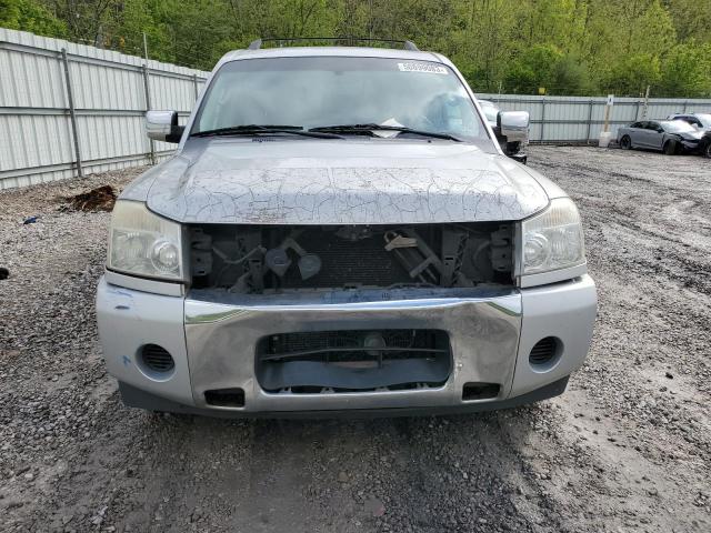 5N1AA08A76N743809 - 2006 NISSAN ARMADA SE SILVER photo 5