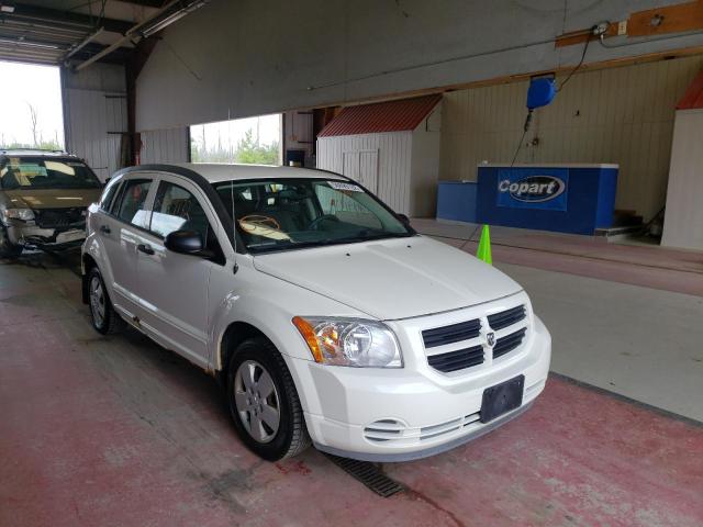 1B3HB28B47D328573 - 2007 DODGE CALIBER WHITE photo 1