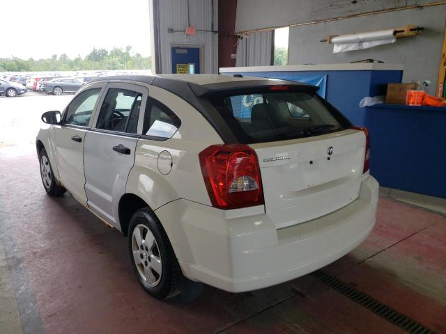 1B3HB28B47D328573 - 2007 DODGE CALIBER WHITE photo 3