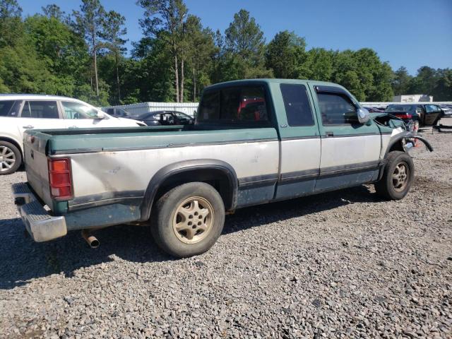 1B7GL23X3SS196646 - 1995 DODGE DAKOTA GREEN photo 3