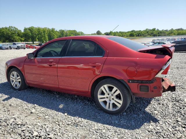 3FAHP08Z39R148132 - 2009 FORD FUSION SEL RED photo 2