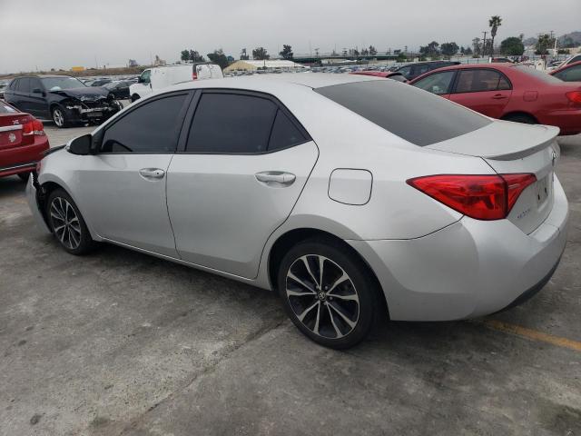 5YFBURHE6KP861533 - 2019 TOYOTA COROLLA L SILVER photo 2