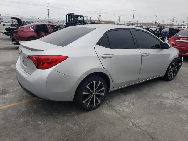 5YFBURHE6KP861533 - 2019 TOYOTA COROLLA L SILVER photo 3