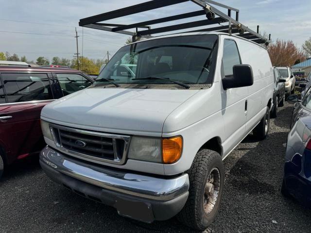 1FTNE24L57DA36924 - 2007 FORD ECONOLINE E250 VAN WHITE photo 1