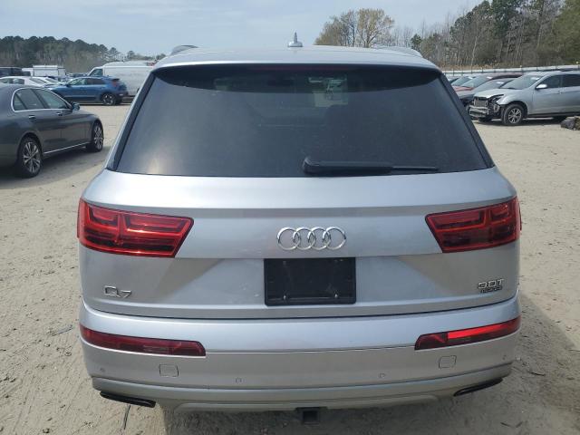 WA1LAAF73HD056615 - 2017 AUDI Q7 PREMIUM PLUS ვერცხლისფერი ფოტო 6
