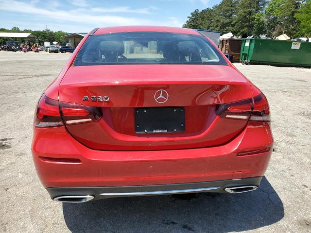 WDD3G4EB2KW029158 - 2019 MERCEDES-BENZ A 220 RED photo 6