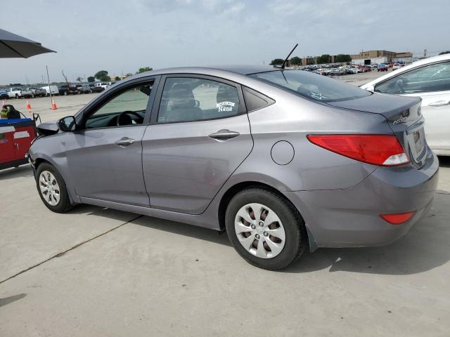 KMHCT4AE2GU055523 - 2016 HYUNDAI ACCENT SE GRAY photo 2